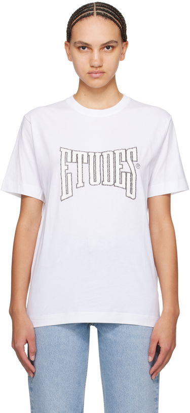 Tričko Études Wonder Boxing Graphic T-Shirt Biela | E24MM107A00700, 0