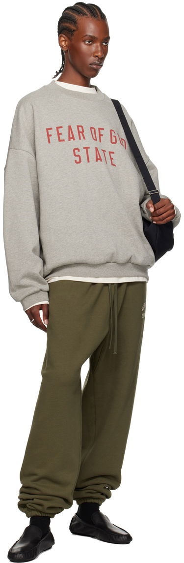 Mikina Fear of God Crewneck Sweatshirt Šedá | 192BT246261F, 4