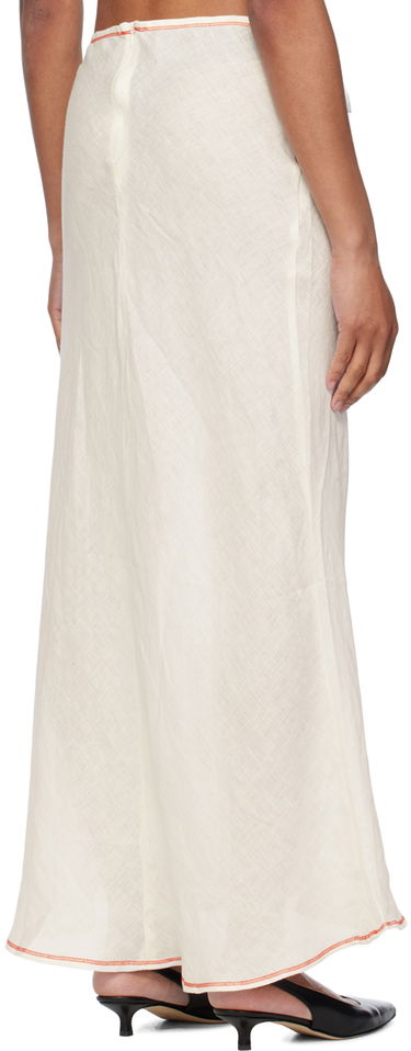 Sukňa Baserange Baserange Dydine Maxi Skirt Biela | SKDY-SL-SU24, 2