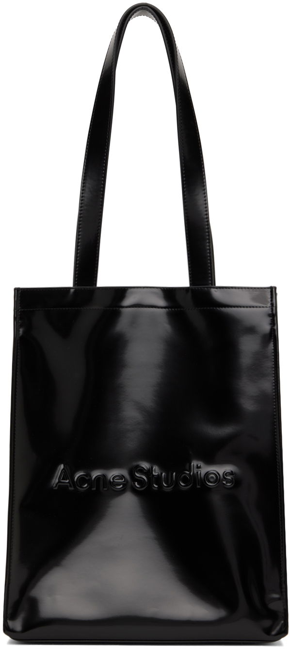Tote bag Acne Studios Logo Shoulder Tote Bag Čierna | C10178-, 0