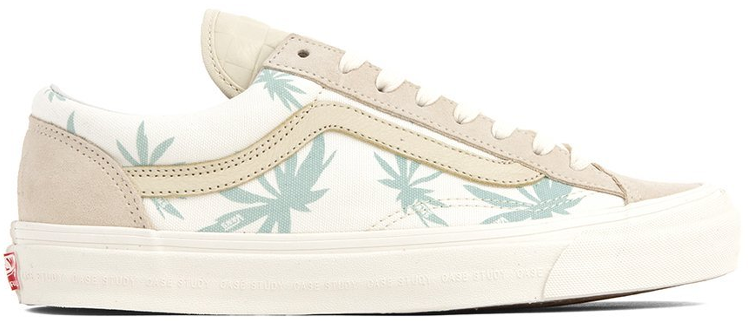 Tenisky a topánky Vans Style 36 Modernica Light Blue Repeat Palm Leaf Biela | VN0A3MVMVQK, 0