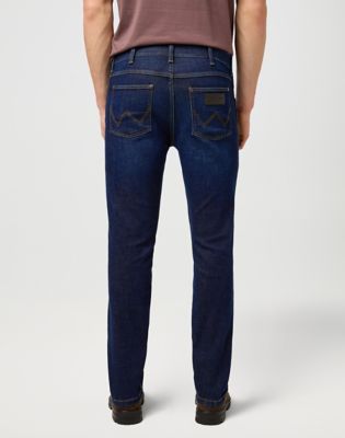 Džínsy Wrangler Wrangler Greensboro Straight High Stretch Jeans 46 x34 Modrá | 112370720:46:34, 0