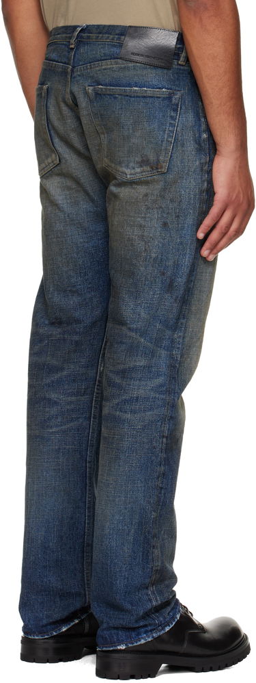 Džínsy Rick Owens Rick Owens DRKSHDW Concordians Kurdt Jeans Modrá | DL02E2399 HVWJP, 2