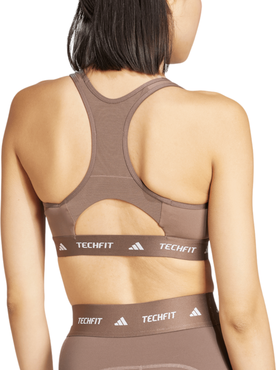 Podprsenka adidas Originals TechFit Medium Support Bra Hnedá | jv9755, 1