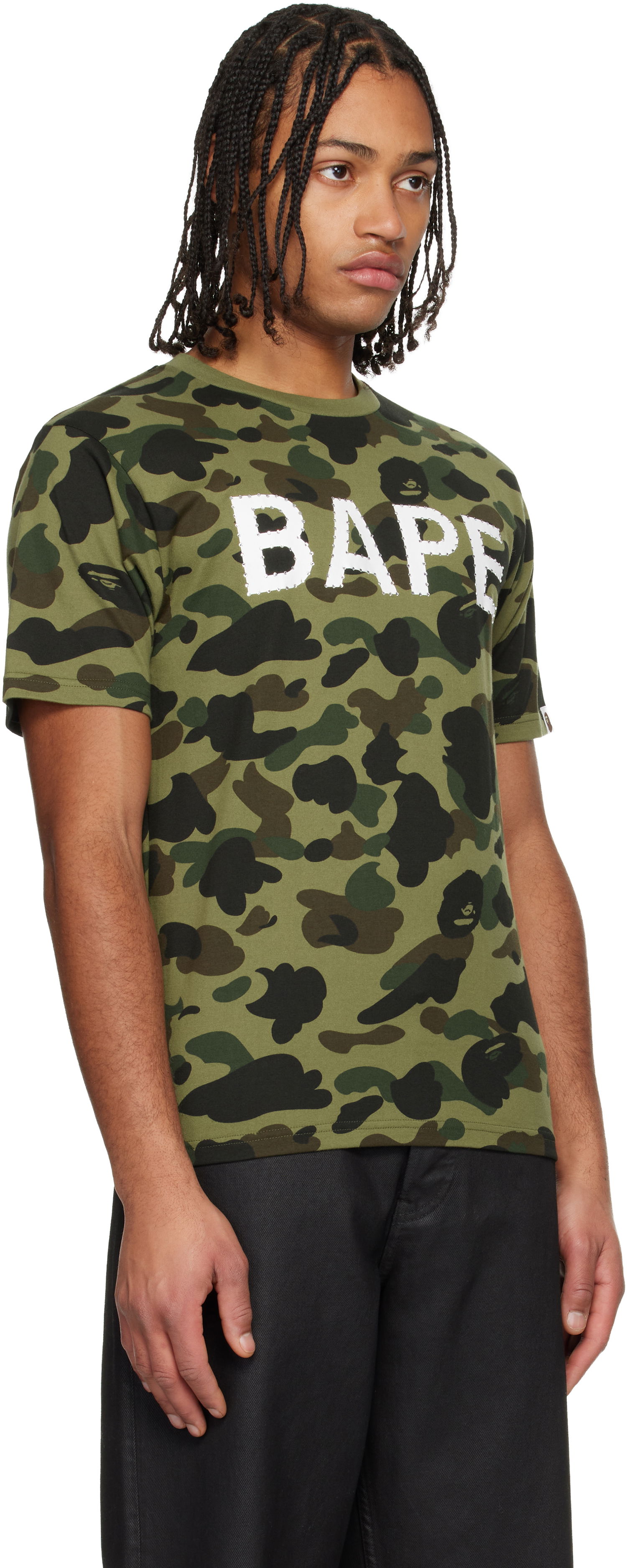 Tričko BAPE 1st Camo Rhinestone Logo T-Shirt Rôznofarebný | 001CSL801009M, 1