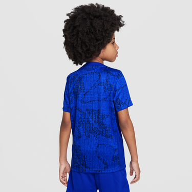 Tričko Nike FFF Academy Pro Dri-FIT Short Sleeve Pre-Match Football Shirt Modrá | FZ9914-438, 4