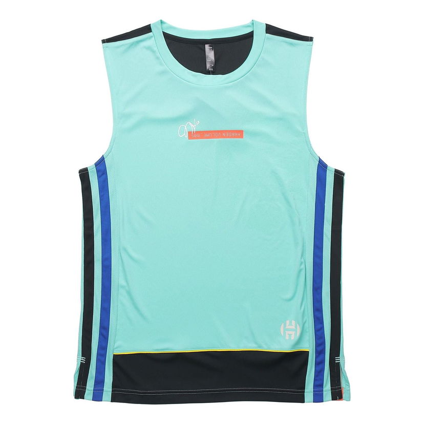 Tielko adidas Originals Harden Volume 005 Basketball Training Tank Zelené | GP9792