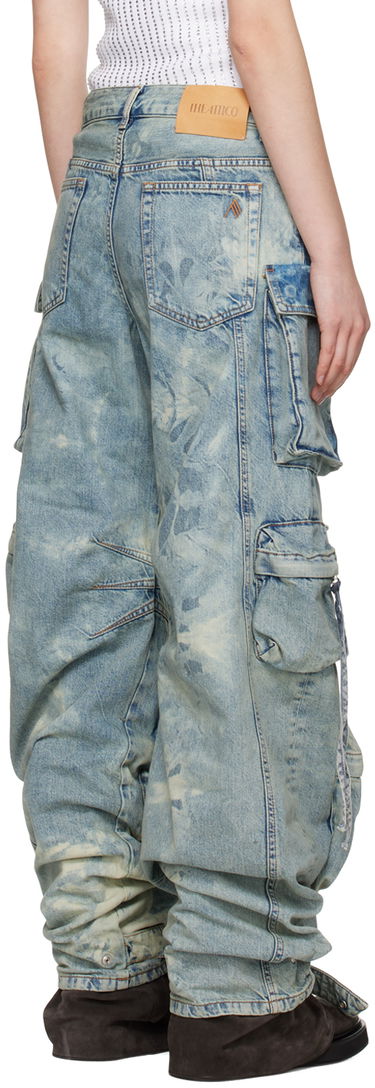 Cargo nohavice The Attico Attico Fern Cargo Jeans Modrá | 248WCP84 D090, 2