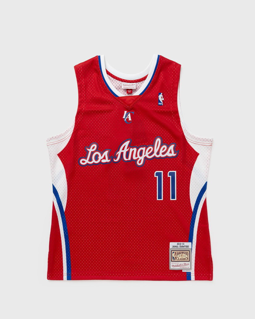 Dres Mitchell & Ness NBA SWINGMAN JERSEY LOS ANGELES CLIPPERS 2012-13 JAMAL CRAWFORD #11 Červená | SMJY6200-LAC12JCWUNRD