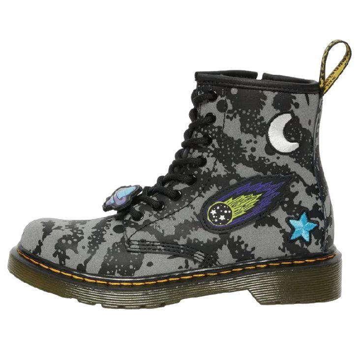 Tenisky a topánky Dr. Martens Dr. Martens 1460 Space Hydro Leather Lace Up Boots Šedá | 27889057
