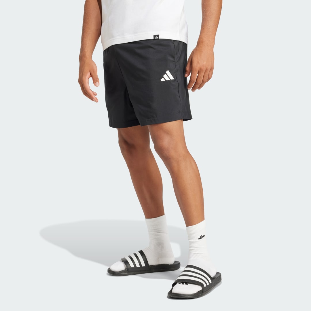 Šortky adidas Performance Essentials Small Chelsea Logo Shorts Čierna | JF1117, 0