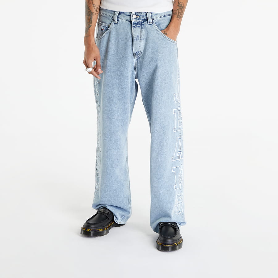 Džínsy Tommy Hilfiger Aiden Baggy Jeans Tyrkysová | DM0DM16395 1AB, 0