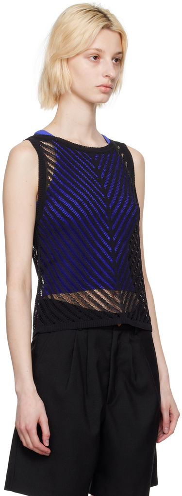 Tielko rag & bone rag & bone Melissa Knit Tank Top Čierna | WAS23P016UM16, 1