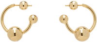 Jean Paul Gaultier Ball Piercing Earrings