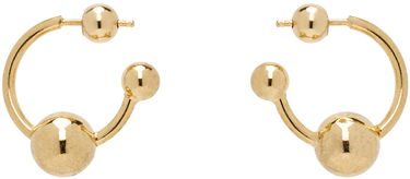 Náušnice Jean Paul Gaultier Jean Paul Gaultier Ball Piercing Earrings Žltá | 24/25-U-BO036-X053-92, 0