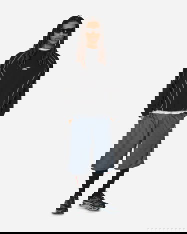 Mikina Umbro Sport Crewneck Sweatshirt with Contrast Stitching Čierna | UBMW067FA42 BLK0001, 4