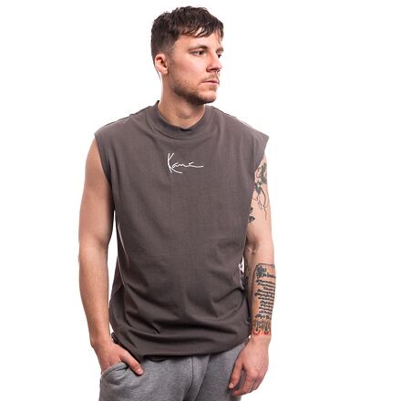 Tielko Karl Kani Small Signature Essential Sleeveless Tee Šedá | KK6031473, 0