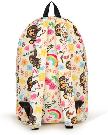 Batoh BAPE Baby Milo Sketch Large Backpack Rôznofarebný | 0MXBGW4228XXP-SKETCH, 2
