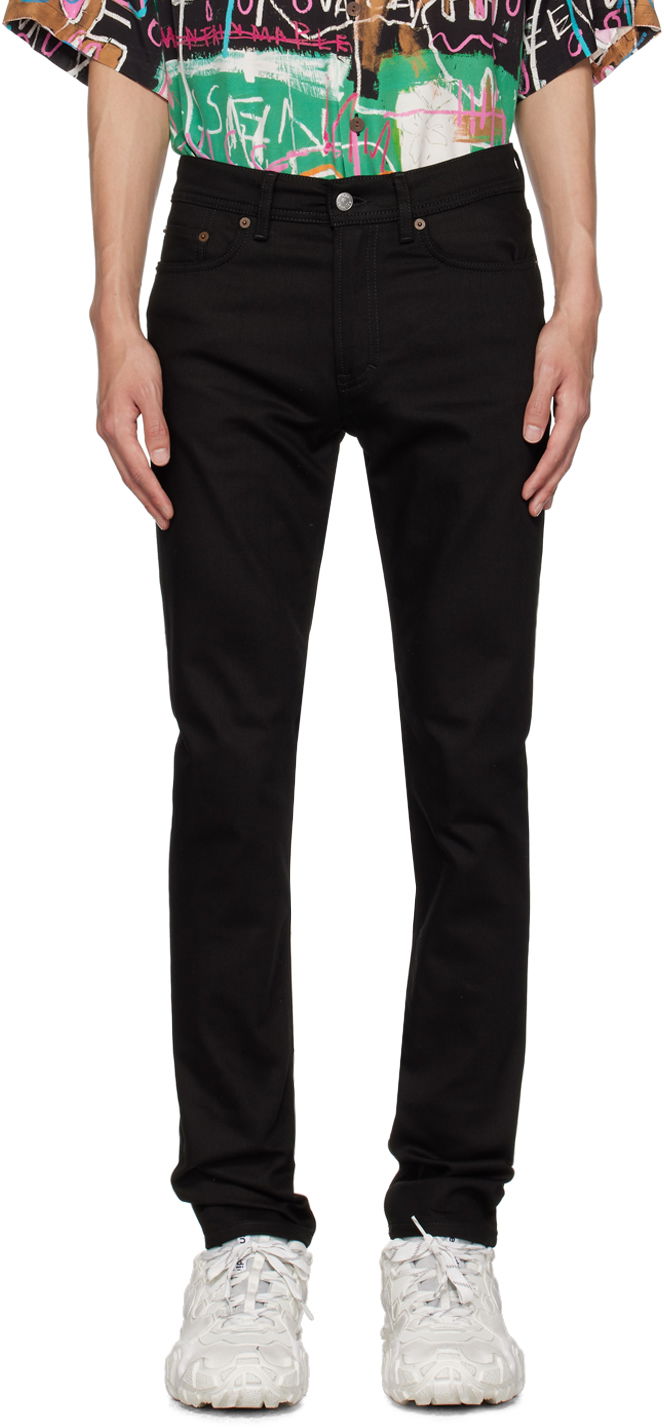 Džínsy Acne Studios Skinny-Fit Jeans Čierna | B00152-, 0