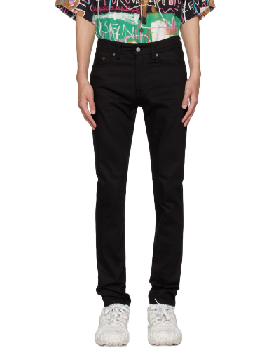 Džínsy Acne Studios Skinny-Fit Jeans Čierna | B00152-