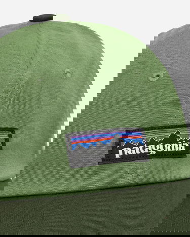 Šiltovka Patagonia P-6 Label Trad Cap Zelené | 38296 TNGR, 6
