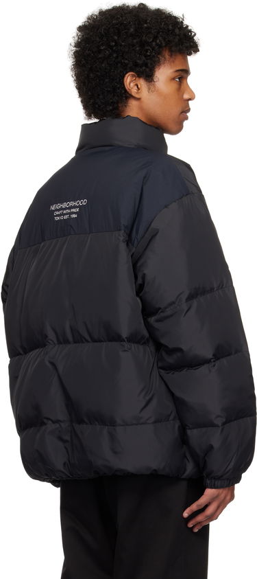 Prešívaná bunda Neighborhood Classic Down Jacket Čierna | 242TSNH-JKM05, 2