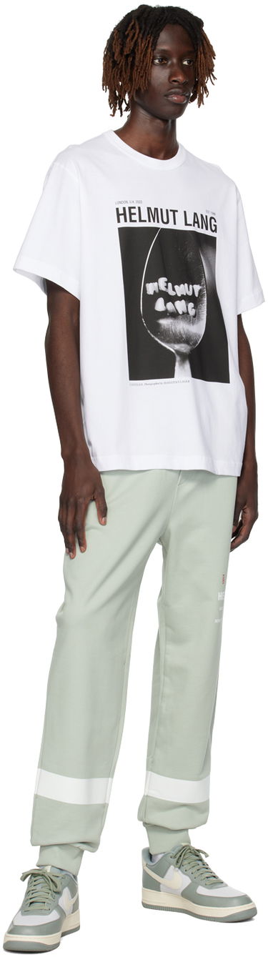 Tepláky Helmut Lang Ski Lounge Pants Zelené | M10HM209, 3