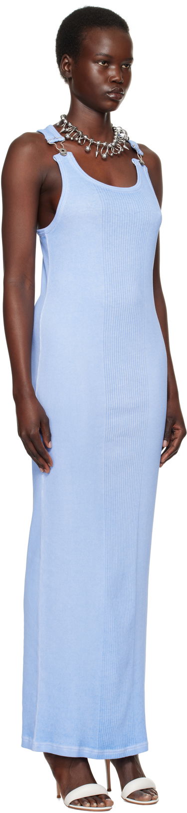 Šaty Jean Paul Gaultier Jean Paul Gaultier 'The Strapped' Maxi Dress Modrá | 25/33-F-RO352-J054-52, 1