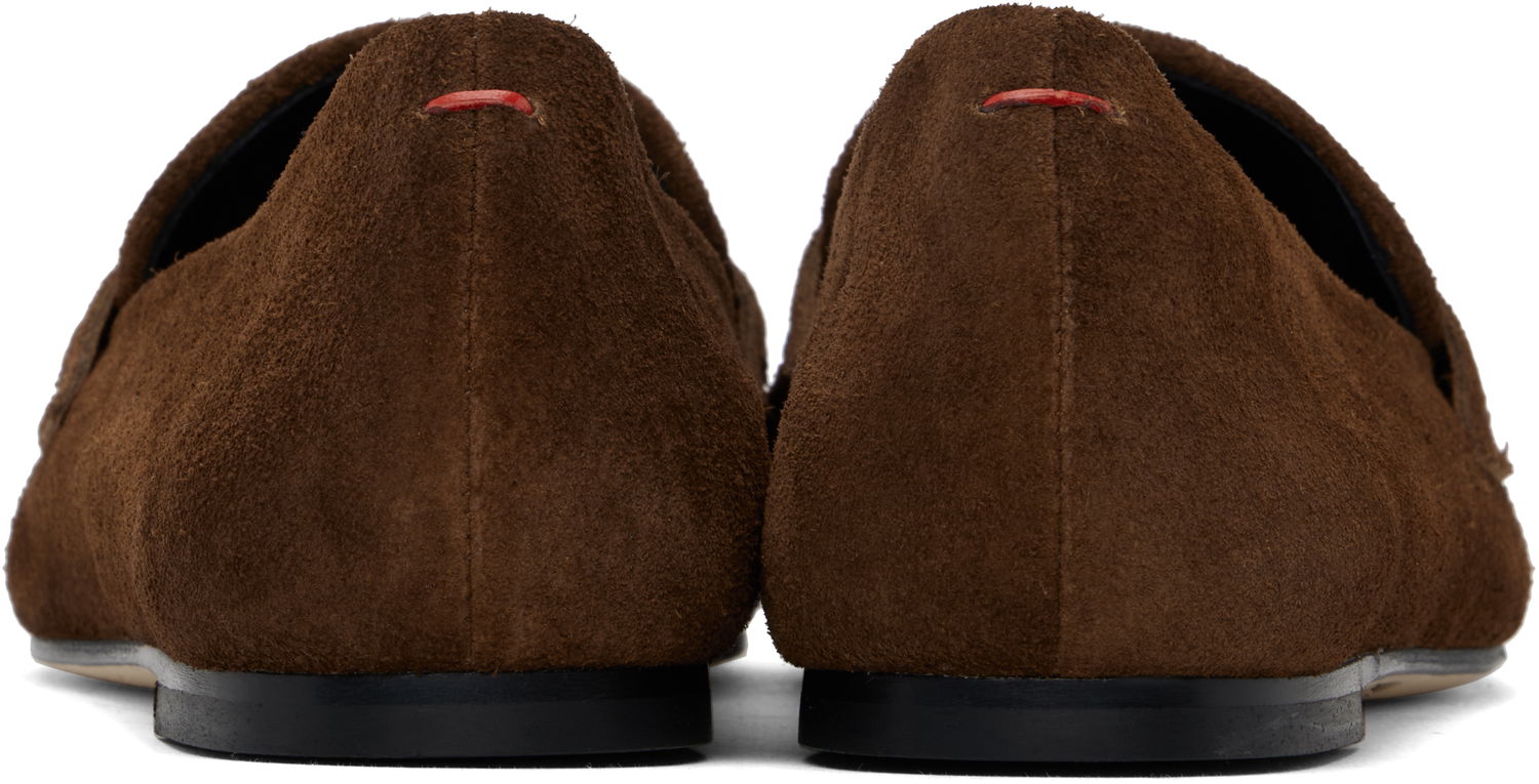 Oblečenie Aeyde Aeyde Alfie Suede Loafers Hnedá | A11-FL-GGRS08FL1-SS24-990-022, 1