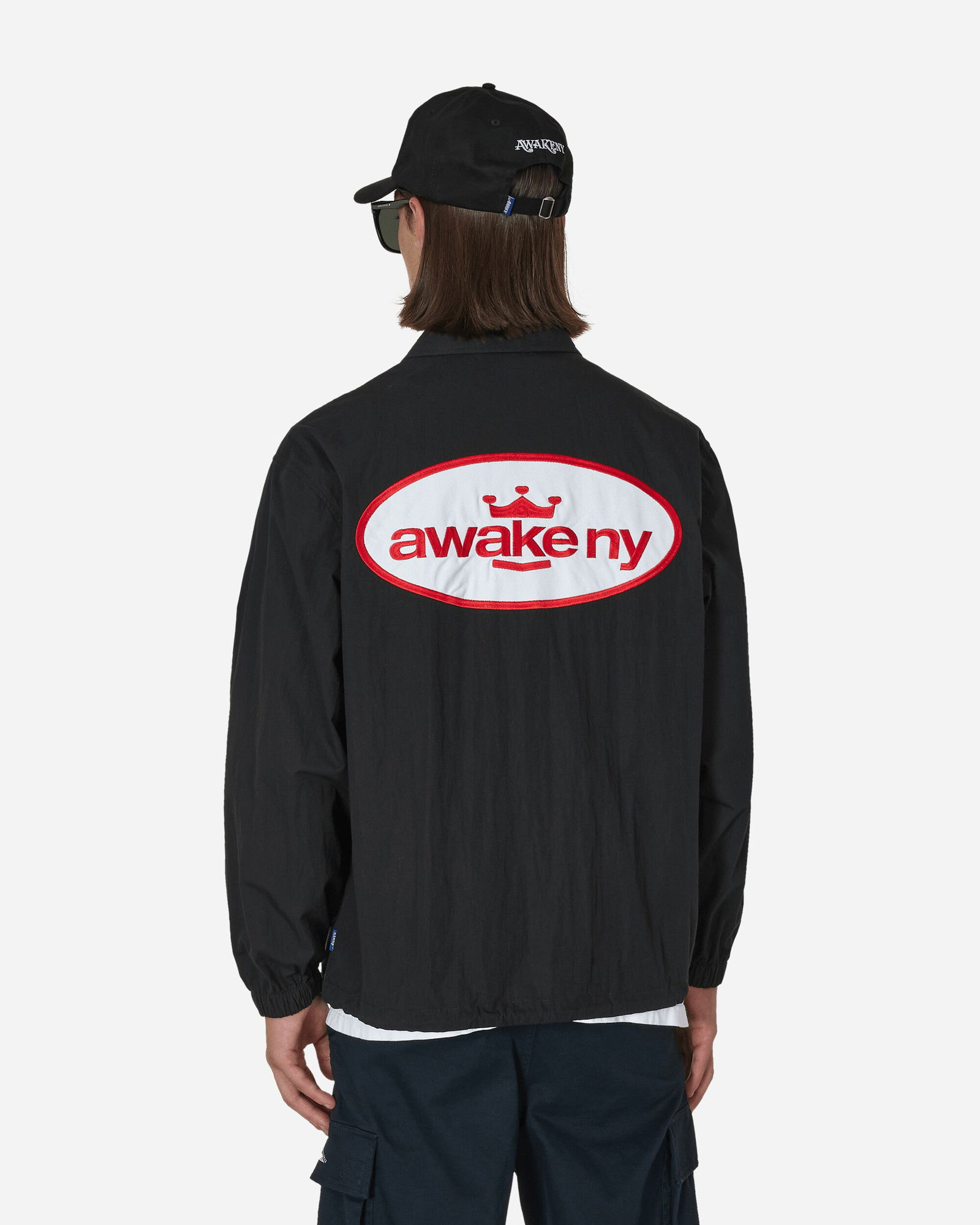 King Logo Twill Coaches Jacket