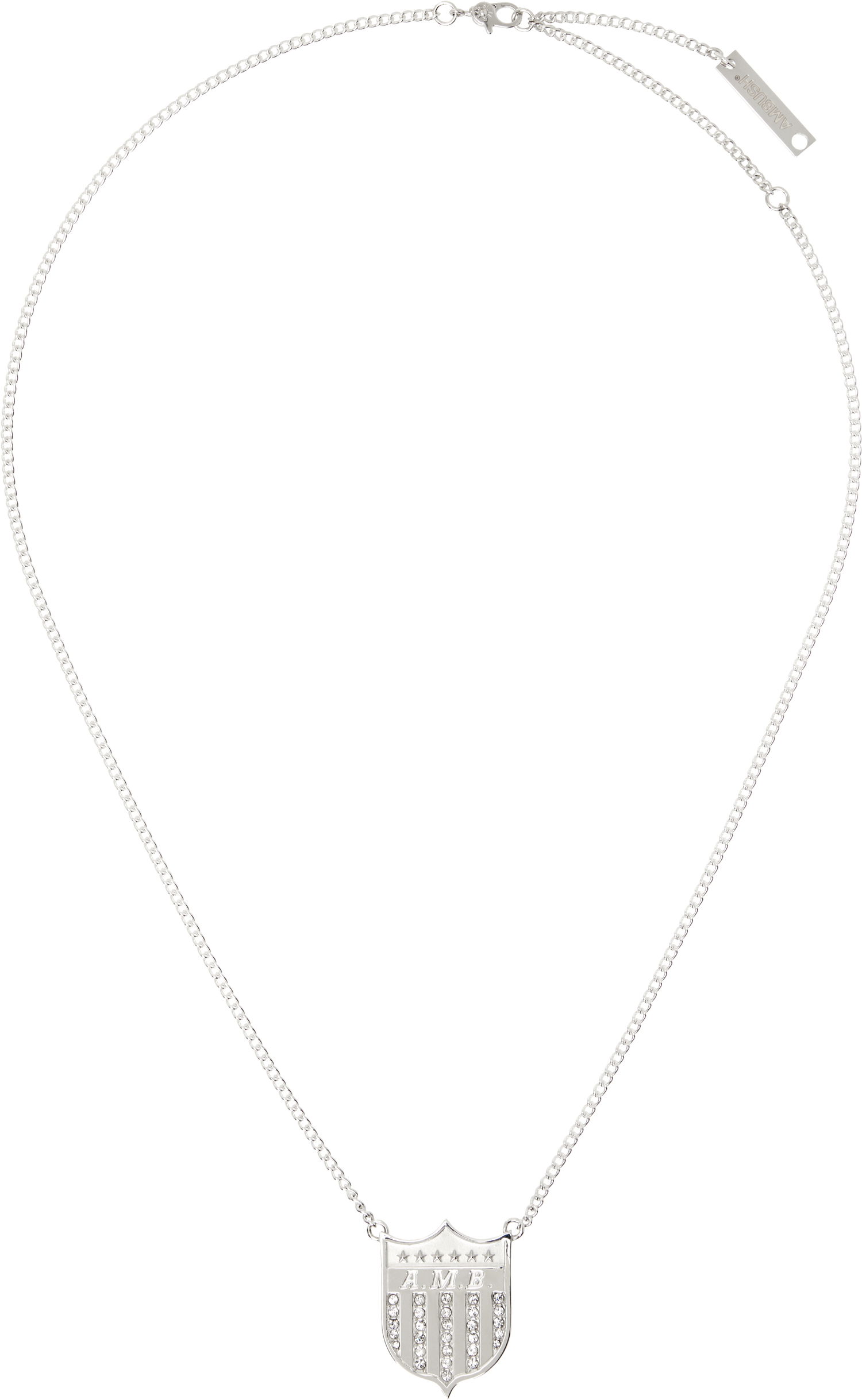 Náhrdelník Ambush AMBUSH Varsity Shield Charm Necklace Metalická | 12115120, 0