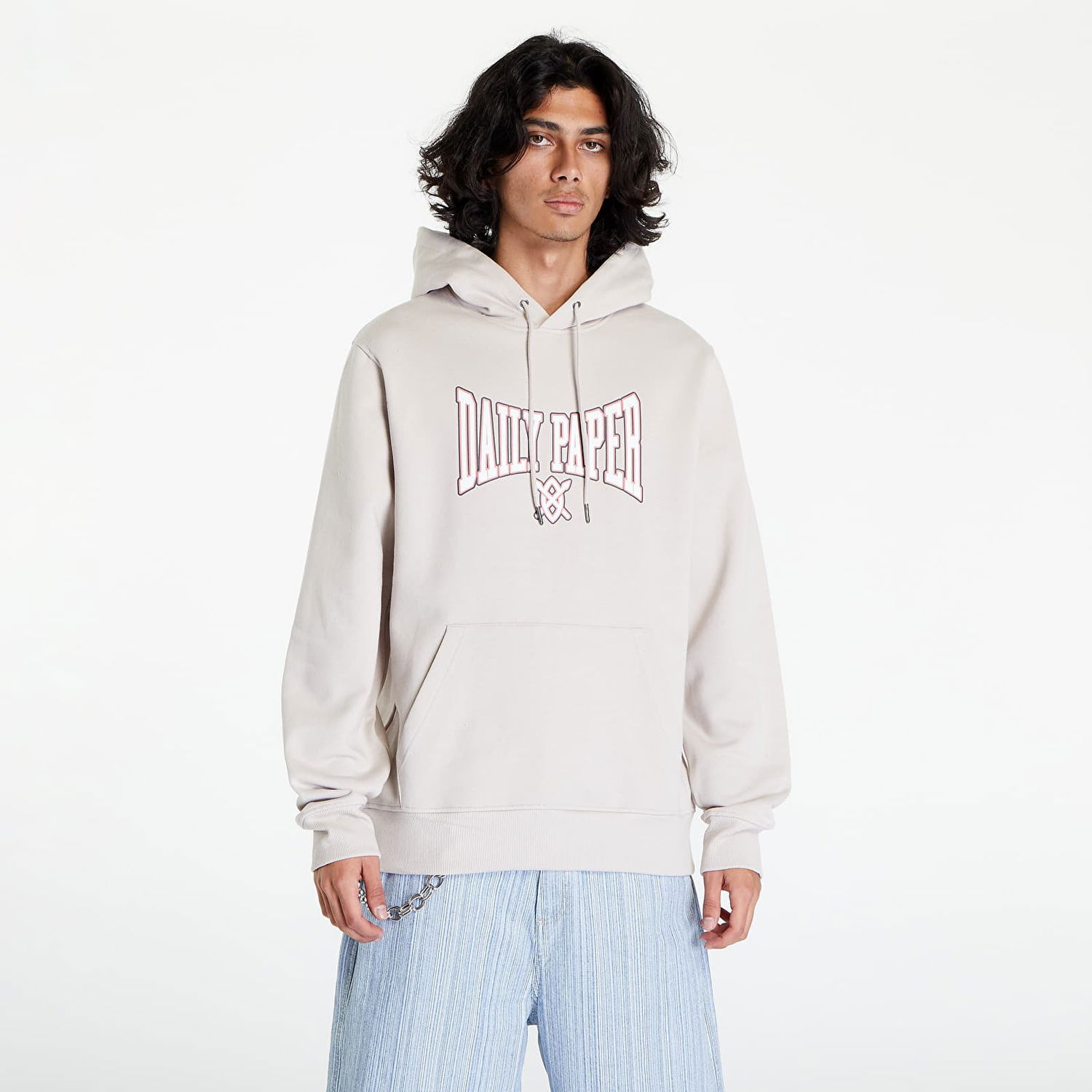 Mikina DAILY PAPER Nirway Hoodie Nacreous Béžová | 2221077, 0