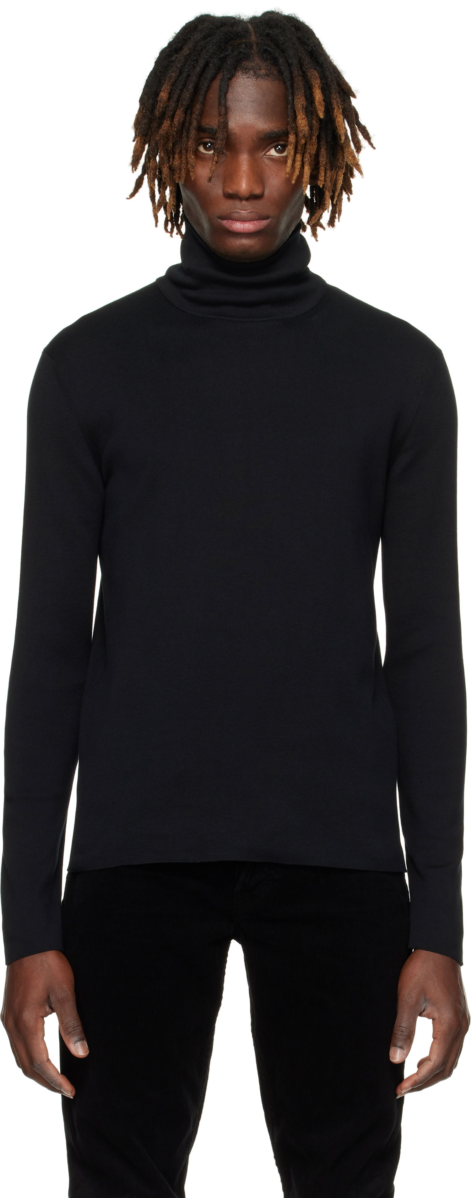 Sveter Tom Ford TOM FORD Cotton Turtleneck Čierna | KRL040-YMC033S25, 0
