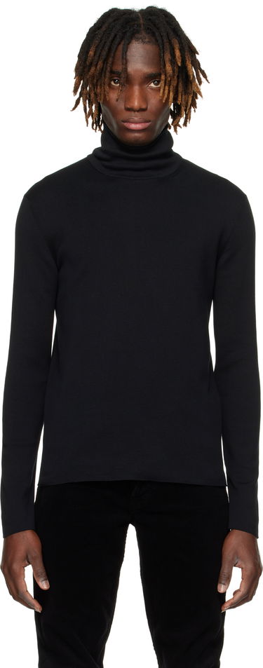 Sveter Tom Ford TOM FORD Cotton Turtleneck Čierna | KRL040-YMC033S25, 0