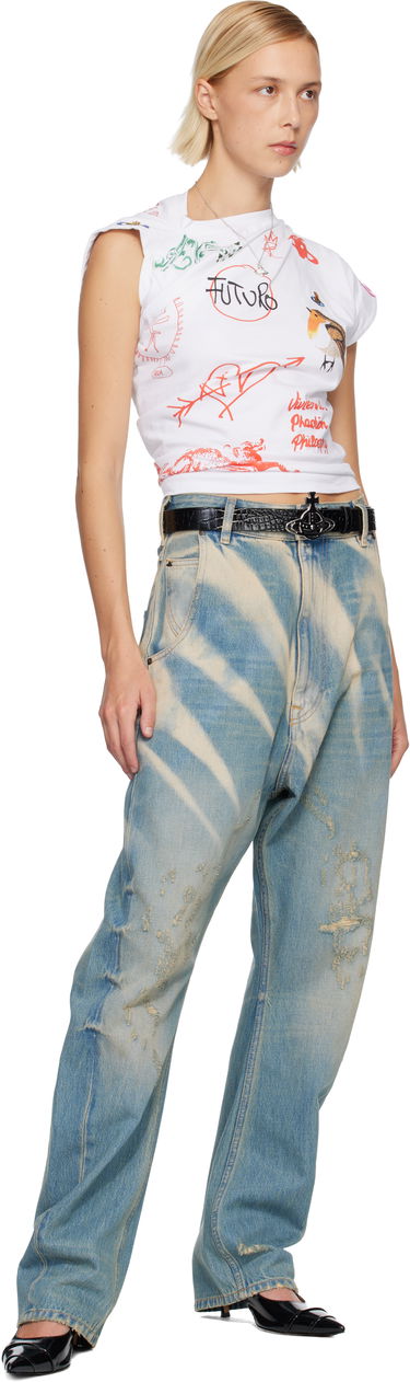 Náhrdelník Vivienne Westwood Agnatha Bas Relief Crystal-Embellished Pendant Necklace Metalická | 630203G0-02P102-, 2