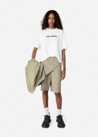 Crop Top AXEL ARIGATO Cropped T-Shirt Biela | A3021001, 4