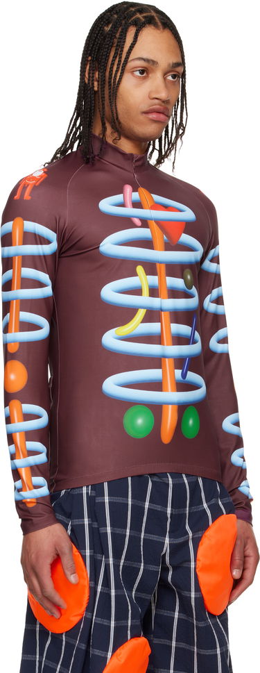 Dres Walter Van Beirendonck Walter Van Beirendonck Cosmic Dancer Bike Long Sleeve T-Shirt Žltá | 7001, 4