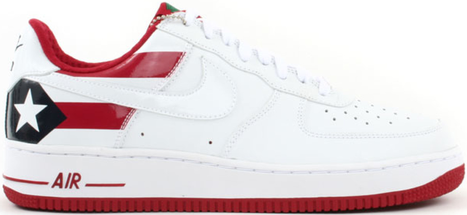 Tenisky a topánky Nike Air Force 1 Low Puerto Rico 7 2006 Biela | 309096-113, 0