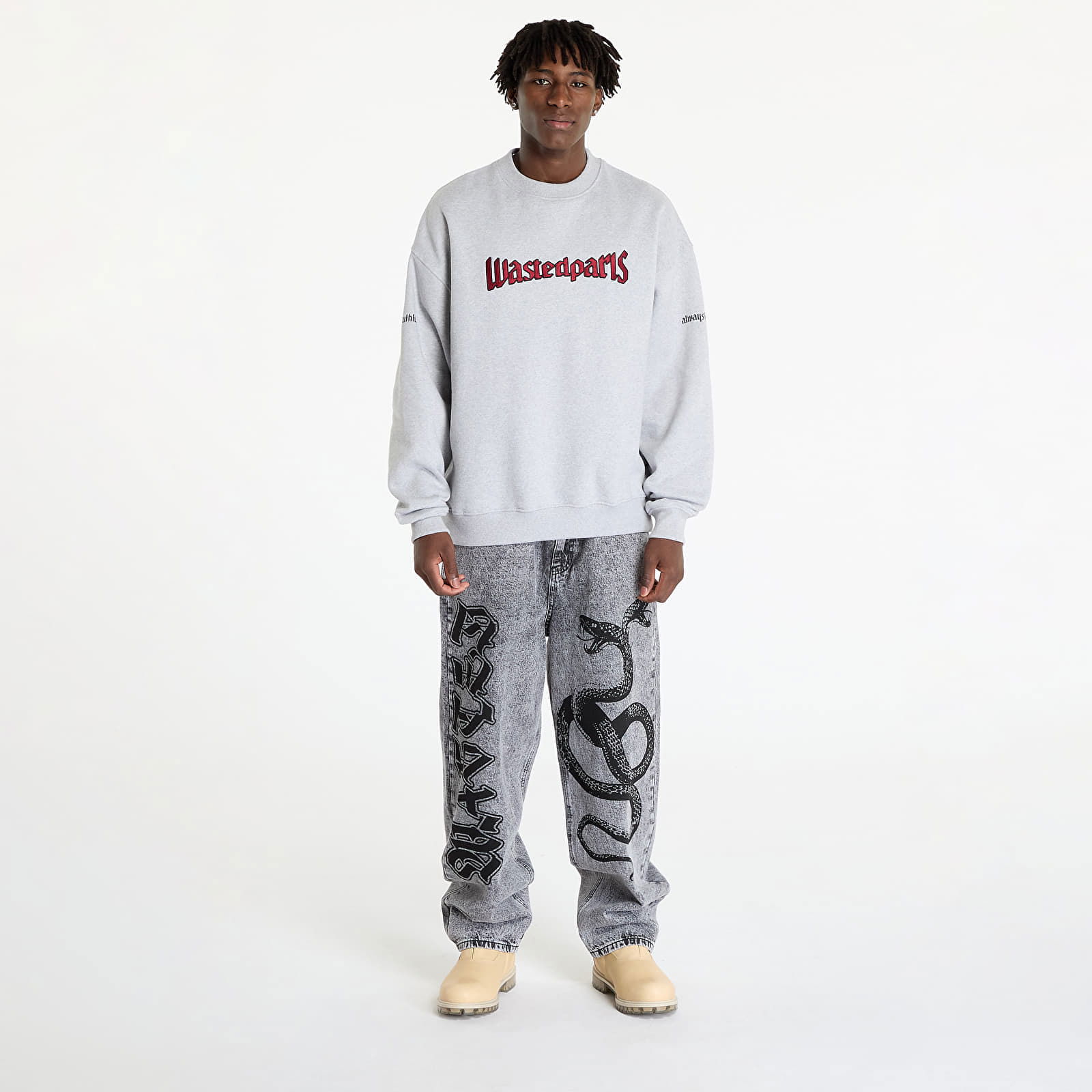 United Crew Neck Ash Grey