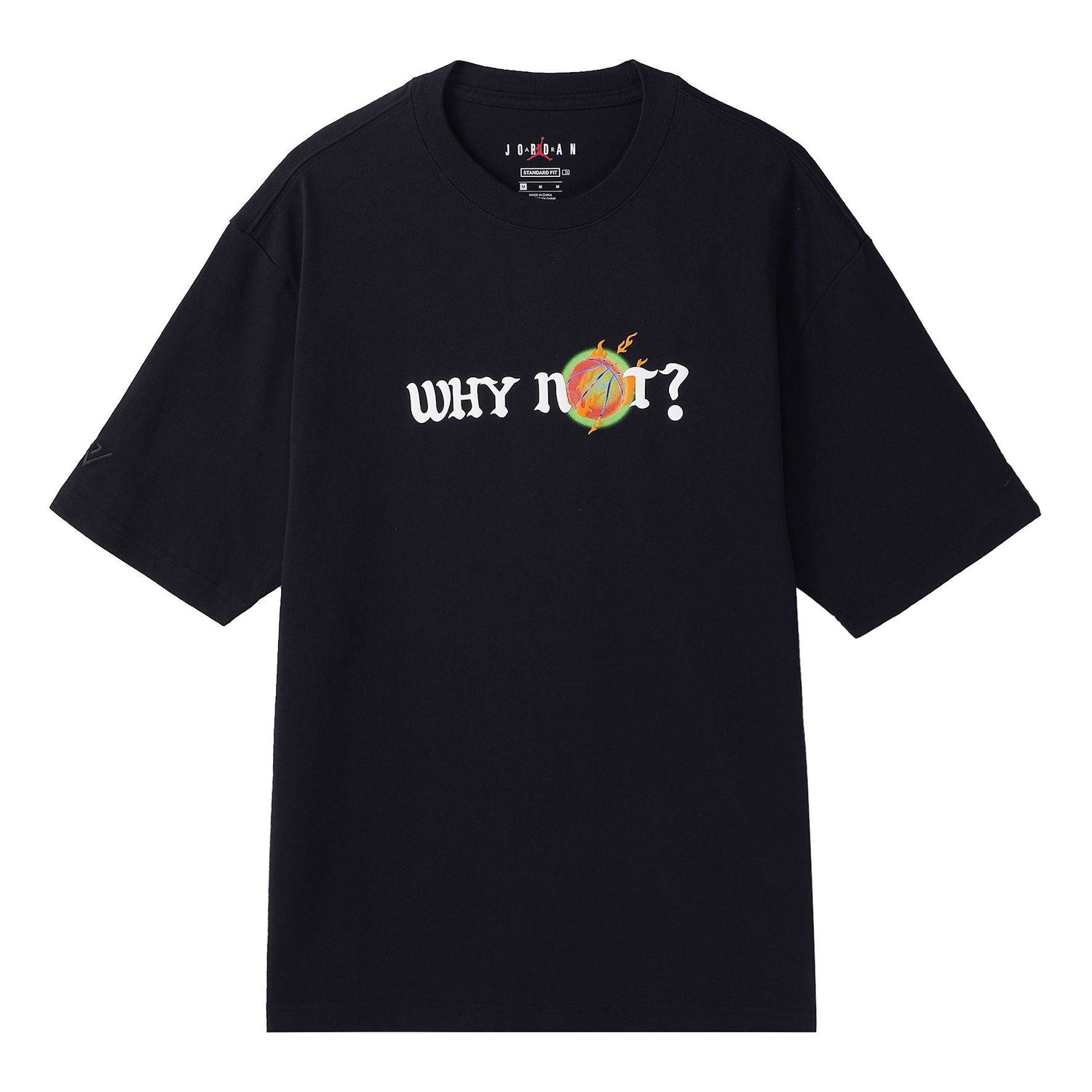 Tričko Jordan Jordan 'Why Not?' Crew-Neck T-Shirt Čierna | DD3325-010, 0