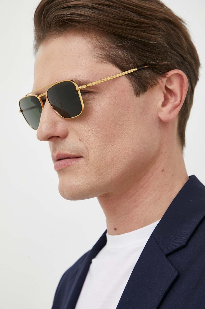 Slnečné okuliare Ray-Ban NEW CARAVAN Pilot Sunglasses Metalická | 0RB3636.91963155, 1