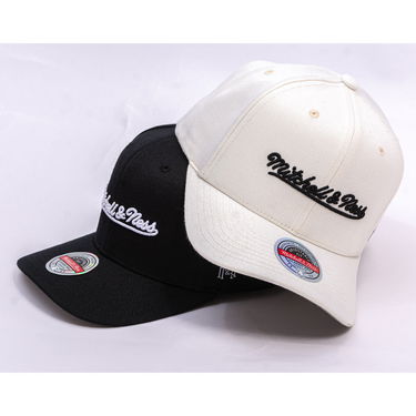 Šiltovka Mitchell & Ness Mitchell & Ness Branded Script Stretch Cap Čierna | HC12184-MNNBLCK, 5