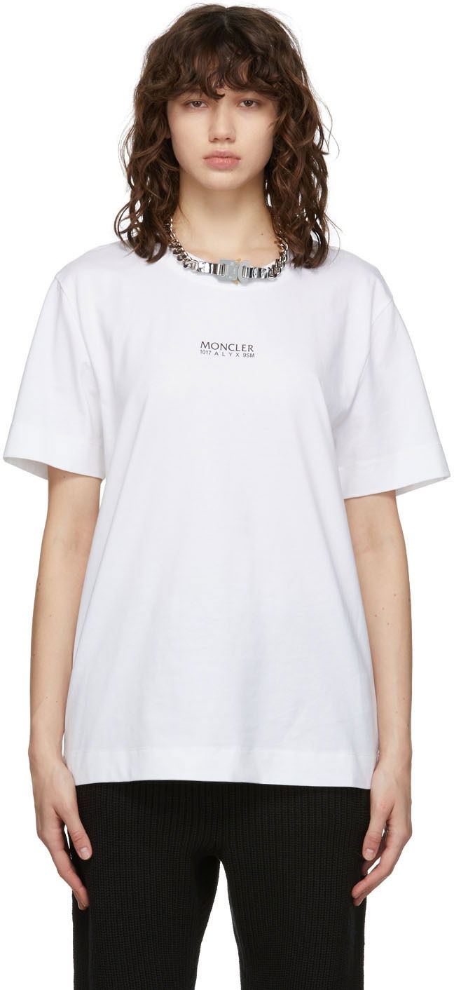 Tričko Moncler Genius Logo T-Shirt Biela | G209Y8C00004829KY, 0