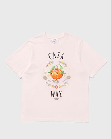 Tričko Casablanca Casa Way Orange Mascot Graphic T-Shirt Ružová | M-AW25-JTS-001-09, 2