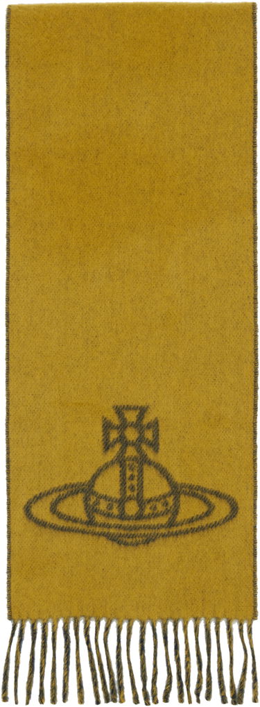 Šál Vivienne Westwood Single Orb Double Scarf Modrá | 81030006-W00ZH-, 4