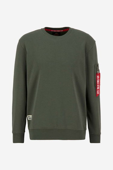 Sveter Alpha Industries Alpha Industries UN Forces Graphic Sweatshirt Zelené | 136300.142, 3
