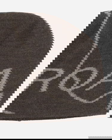 Kulicha ROA Knit Beanie with Logo Hnedá | RBUW288YA12 GRN0010, 4