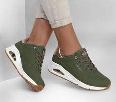 Tenisky a topánky Skechers Uno Zelené | 155196-OLV, 1