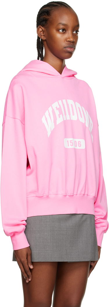 Mikina We11done We11done Old School Campus Hoodie Ružová | WD-TH3-22-807-U-PK, 1