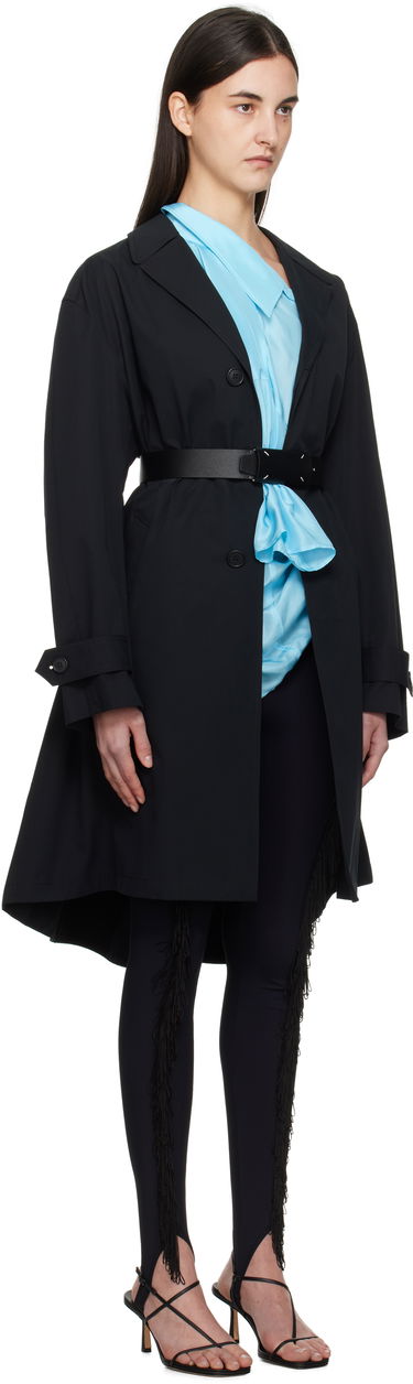 Trenčkot Maison Margiela MM6 Maison Margiela Spliced Trench Coat Čierna | S52AH0078 S78537, 1